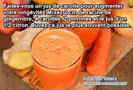 Faites Vous Un Jus De Carotte Et Augmentez Votre Longevite Recette Jus Carotte Recettes Crues Recette Jus Extracteur