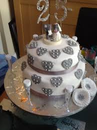 25th Wedding Anniversary Cake 25th Wedding Anniversary Cakes Wedding Anniversary Cakes Wedding Anniversary Cake Image