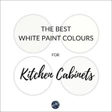 Kitchen dark cabinets dark cabinetry. The 4 Best White Paint Colours For Cabinets Benjamin Moore And Sherwin Williams Kylie M Interiors