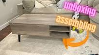 Unboxing & Assembling the WLIVE Lift Top Coffee Table with Storage