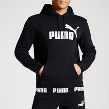 puma amplified fleece hoodie mens