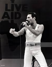 Entertainment Music Live Aid Concert Wembley London England 13th Queen Freddie Mercury Freddie Mercury Singer