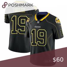 Not to mention that it's easy to identify a fake jersey because. Vikings Adam Thielen Lights Out Black Jersey Brand New With Tag True To Size Fully Stitched Note All Items Wil Dallas Cowboys Ezekiel Elliott Nfl Shirts