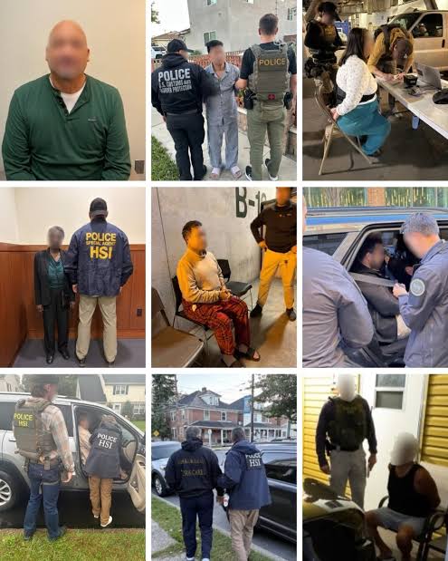 Parte de los detenidos. 