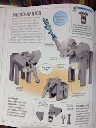 Lego Elephant Instructions Miniature Animals Wildlife Park Cool Stuff