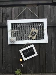 Shabby Chic Landhaus Stil Pinnwand Memobord Deko Bilderrahmen Dekorieren Deko Shabby