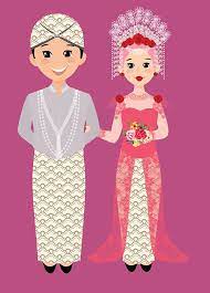  20 Ide Pernikahan Adat Cartoon Di 2021 Gambar Pengantin Kartun Pengantin