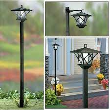 They also make it easier to find your way. 150cm Vintage Pillar Light Post Pole Solar Powered Street Light Lamp For Lawn Outdoor Garden Patio Driveway Yard Lighting Lantern Solar Lamp Fixture Wish