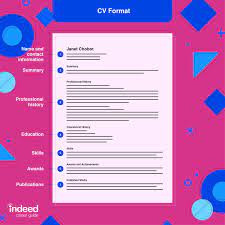 Tips on how to write a cv a good cv is a essential part of your toolkit when looking for a job. Curriculum Vitae Cv Format Guide With Examples And Tips Indeed Com