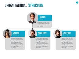 organizational chart and hierarchy template organizational