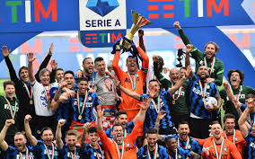 Inter never looked back, widening the gap between themselves and the chasing pack. Inter Lift Scudetto Forza Italian Football