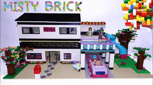 Lego Friends House Pool Slide By Misty Brick Lego Friends Pool Houses Friends Picture Frame
