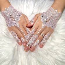 Pin Oleh Sharifah Alhadad Di Weibes Henna Kuku Pengantin Desain Henna Henna