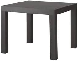 Amazon Com Ikea 200 114 08 Side Table Black Furniture Decor