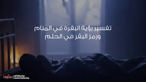 * ومن رأى قطيع البقر اصابته شدة في امره , وان ركب الثور علا شانه , ومن رأى ان الثور يكلمه في المنام او انه هو الذي كلم الثور في المنام فانه يقع بينه وبين رجل اخر نفور. ØªÙØ³ÙŠØ± Ø±Ø¤ÙŠØ© Ø§Ù„Ø¨Ù‚Ø±Ø© ÙÙŠ Ø§Ù„Ù…Ù†Ø§Ù… ÙˆØ±Ù…Ø² Ø§Ù„Ø¨Ù‚Ø± ÙÙŠ Ø§Ù„Ø­Ù„Ù…