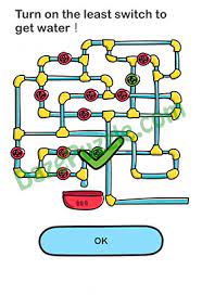 Dari 26 alfabet, et pergi, sisa berapa huruf? Brain Out Level 131 Updated Turn On The Least Switch To Get Water Answer Daze Puzzle