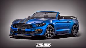 2016 Shelby Gt350r Mustang Convertible Rendered Mustang Convertible Ford Mustang Ford Shelby