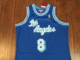 $100.00 3d 10h +$5.50 shipping. Los Angeles Lakers Kobe Bryant Blue 96 97 Throwback Jersey As Xl Ebay