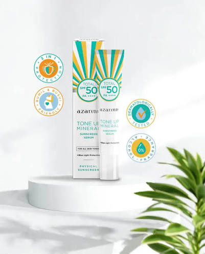 Azarine Tone Up Mineral Sunscreen Serum
