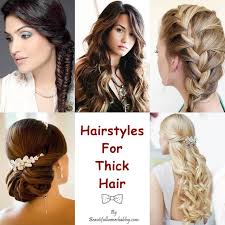 Get fancy with a fishtail braid. Hairstyles For Thick Hair