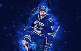 Vancouver canucks and transparent png images free download. Download Wallpapers 4k Bo Horvat Joy Vancouver Canucks Nhl Hockey Stars Bowie William Horvat Hockey Neon Lights Hockey Players Usa For Desktop Free Pictures For Desktop Free