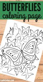 Cute butterfly for adults coloring pages are a fun way for kids of all ages to develop creativity, focus, motor skills and color recognition. Butterfly Coloring Page For Adults Trail Of Colors