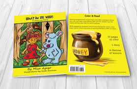 In into the woods the hidden objects are relevant to the designs as they are items which you would find in forests and streams. Honey In The Woods Reading Coloring Books For Children Home Facebook