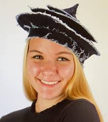 Aubergine felt beret made in vintage block with aubergine pheasant feathers  and vintage brooch