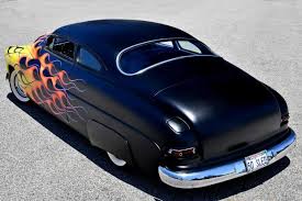 Image result for Black 1950 Mercury