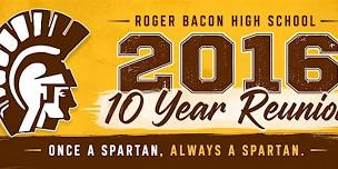 Class of 2016 10 Year Reunion