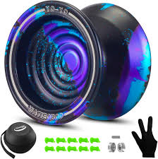 Professional Trick Yoyo Dual Purpose Yoyo Unresponsive Yoyo Responsive Yoyo  Metal Yoyo With 5 Yoyo Strings, Yoyo Glove, Yoyo Bearing And Tool, Easy To  Return Yoyo Ball For Kids, Adults (Colorful) :