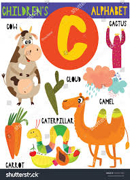Sunnyside daycare in montreal, quebec. Letter C Cute Children S Alphabet With Adorable Animals And Other Things Poster For Kids Learni Childrens Alphabet Cartoon Coloring Pages Alphabet Illustration