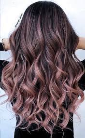 22 Best Ideas Hair Color Ideas For Brunettes For Summer Ombre Rose Gold Hair Color Ideas For Brunettes Balayage Spring Hair Color Balayage Brunette