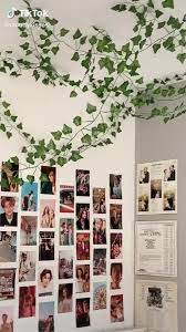 Jpsor 24pcs 158 feet fake ivy leaves fake vines artificial ivy, silk ivy garland greenery artificial hanging plants for wedding wall decor, party room decor 4.6 out of 5 stars 26,342 #1 best seller in artificial plants & greenery Vinyl Pa Vegg Bilder Video Wall Decor Bedroom Room Inspiration Bedroom Indie Room