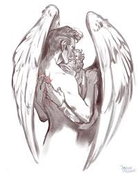 Good Omens Ineffable Husbands Crowley Aziraphale Tumblr Charakterdesign Zeichnungen Fanfiktion