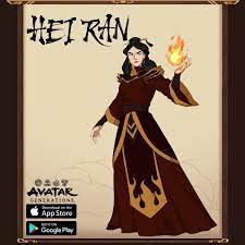 NickALive!: 'Avatar: The Last Airbender' Finally Reveals Design for One of  Its Legendary Fire Benders, Hei-Ran
