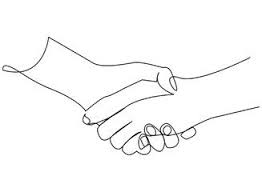 Handshake Continuous Line Art Or One Line Drawing Of Businessman Concept Of Friendship Business Illustrator Aff A Line Art Line Drawing Line Illustration
