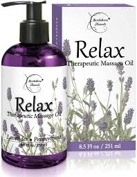 Massage is known as physical and mental benefit that treats the tissues of the body, mechanically or manually. Amazon Com Relax Therapeutic Body Massage Oil With Best Essential Oils For Sore Muscles Stiffness Lavender Peppermint Marjoram All Natural With Sweet Almond Grapeseed Jojoba Oil