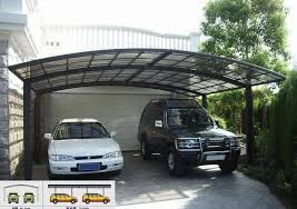 Rumah mewah elegan di lahan 2 kavling Desain Garasi Mobil Minimalis Portonesparacasa Modern Carport Carport Designs Garage Exterior