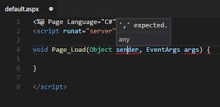 Check spelling or type a new query. Does Vs Code Support Server Side Code In Aspx Files Stack Overflow