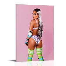 Amazon.com: ORtte Liv Morgan Sexy Poster Wall Art Painting Canvas Gift  Living Room Prints Bedroom Decor Artworks 20x30inch(50x75cm): Posters &  Prints