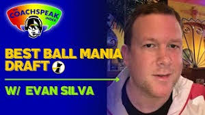 Best Ball Mania draft w/ Evan Silva