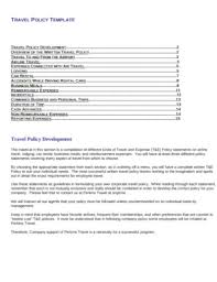 Typically, corporate travel policies will cover employee safety, streamline the booking process, and provide information on expense reporting and reimbursements. Free 9 Corporate Travel Policy Examples Templates Pdf Examples