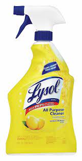 Lysol All Purpose Cleaner 32 Oz Trigger Spray Bottle Liquid Primary Chemical Quat Pk 12 22c503 Rec 75352 Grainger