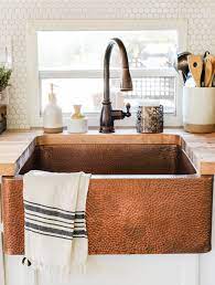 Modern egg shape above counter white porcelain ceramic bathroom sink. Rv Kitchen Makeover Farmhouse Kitchen Portland By Joyfully Growing Blog Llc Houzz