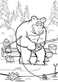 99 Disegni Di Masha E Orso Da Colorare Pagine Da Colorare Disney Disegni Disegni Di Halloween