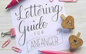 Egal in welchem stil und egal mit welchem stift. Lettering Guide Fur Anfanger Lerne Was Du Wissen Musst Zum Start