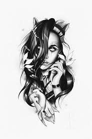 Pin By Jojo On Something Dark Tattoo Girl Tattoos Tattoo Sketches
