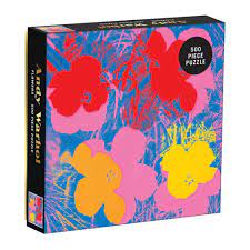 Selectați un oraș selectați un oraș. Andy Warhol Flowers 500 Piece Puzzle