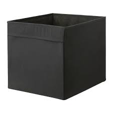 Drona Box Black 13x15x13 Ikea Ikea Storage Boxes Ikea Storage Ikea Shopping